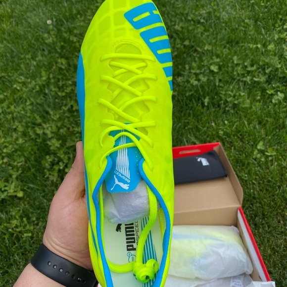 Puma evoSPEED SL FG speed cleats size 12.5 - Picture 3 of 8
